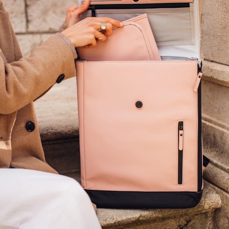 Sac Oslo Vieux, rose beaba — vue 4 sur 5