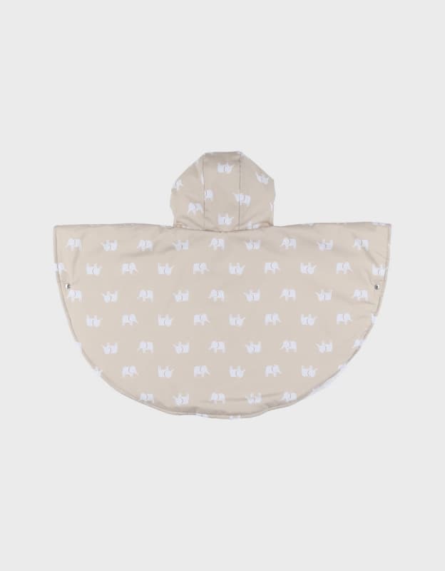 Poncho Deperlant, creme 18m mix_match noukie's — vue 2 sur 3