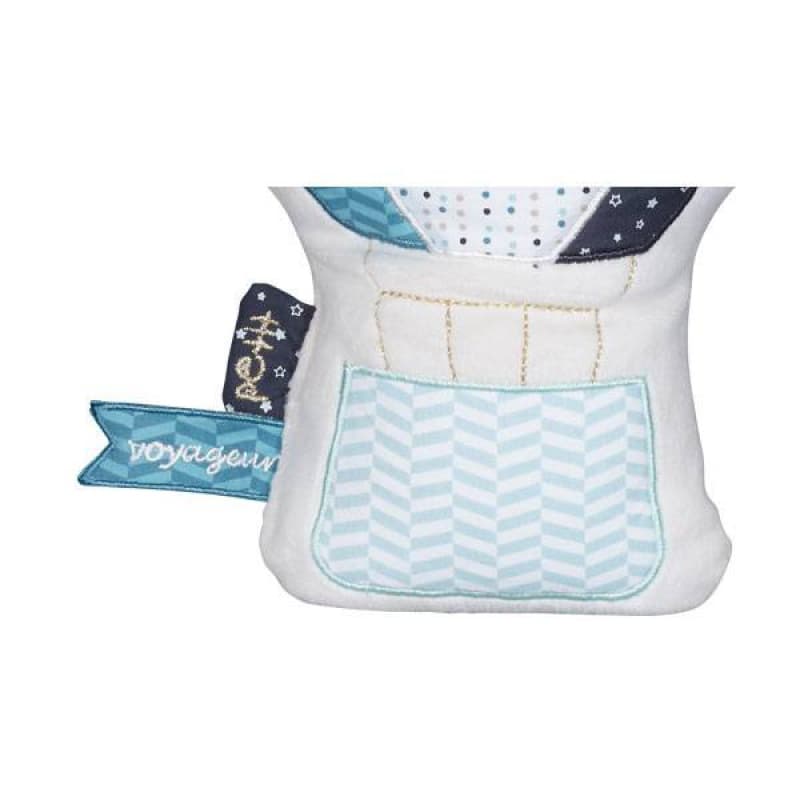 Coussin Mongolfiere New, lazare sauthon baby deco 26,5 x 34,5 x 8 — vue 2 sur 3