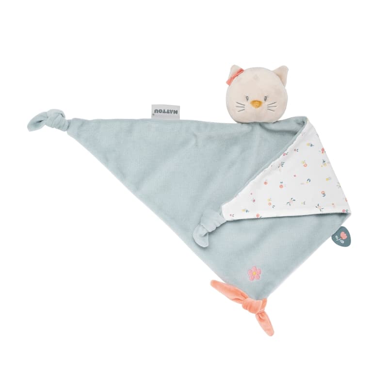 Maxi-doudou Chat Lana, mila, zoë & lana nattou beige h-23 — vue 1 sur 2