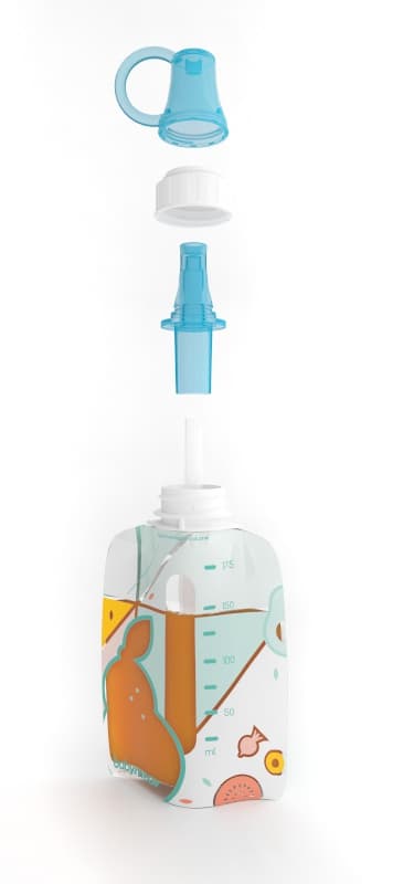 Foodii - Embout Paille en Silicone Anti-fuite X 3 — vue 2 sur 3