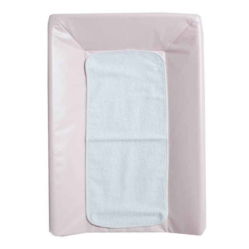 Matelas a Langer Rose Piana avec 1 Eponge Fixation Scratch, bebe9reference rose 2019 — vue 2 sur 2