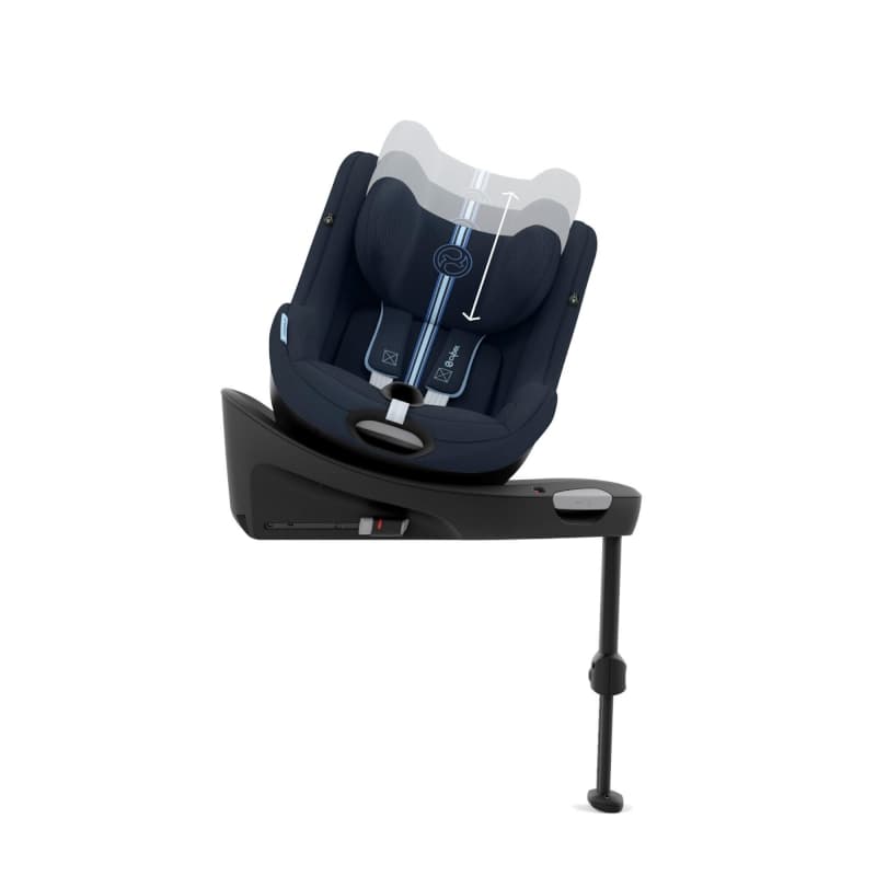 Siege-auto Sirona G I-size Plus, ocean blue 61-105cm gold cybex 07-24 — vue 4 sur 5