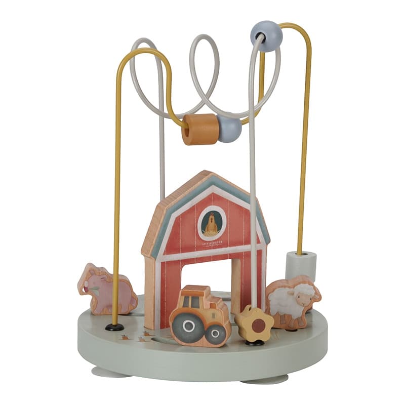 Boulier Spirale en Bois Fsc, 12m+ little farm little dutch 05-24 — vue 1 sur 4