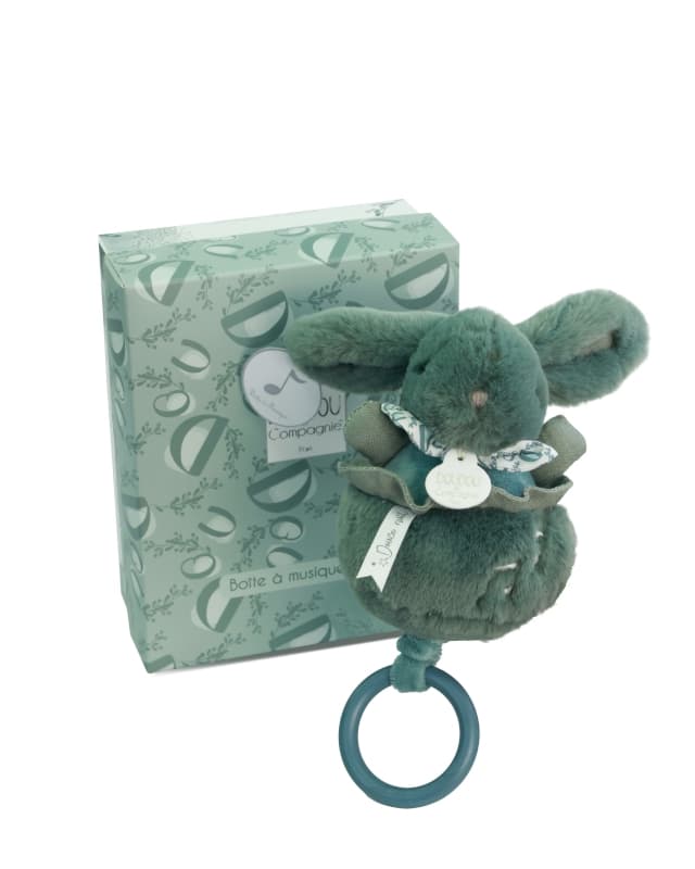 Boite a Musique, vert 20cm doudou et compagnie — vue 6 sur 8