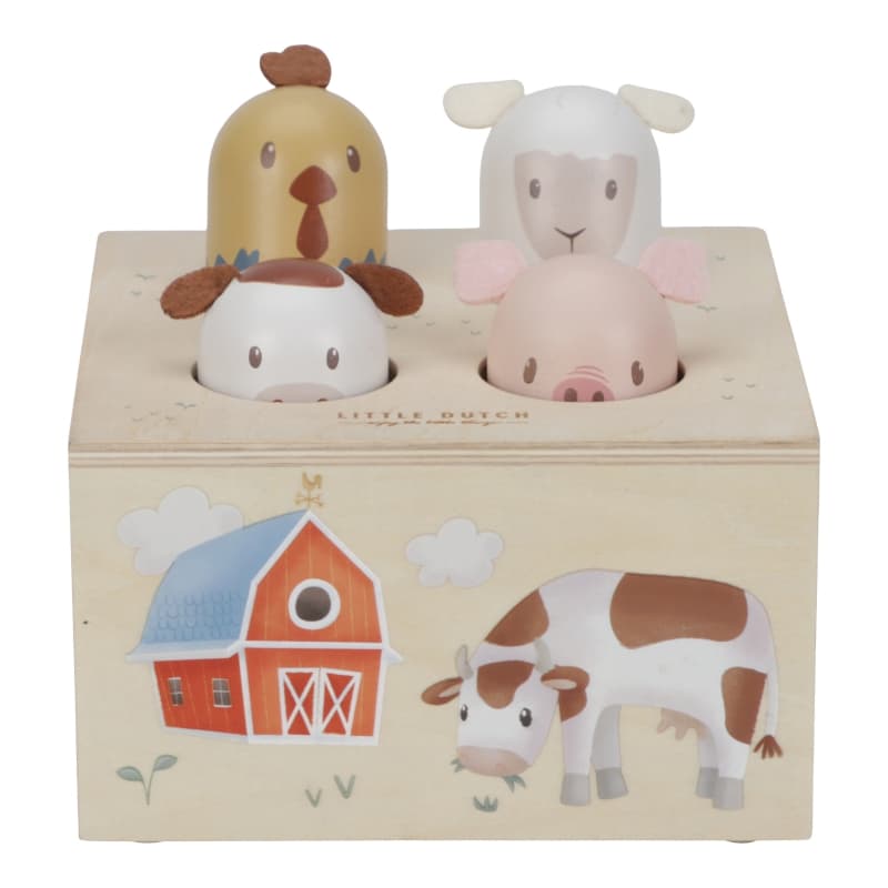Jouet Pop-up Fsc, 8m+ little farm little dutch 05-24 — vue 5 sur 5