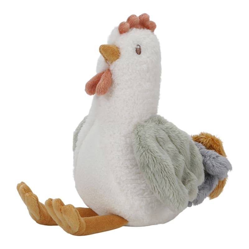 Peluche Poule, 17cm little farm little dutch 05-24 — vue 2 sur 4