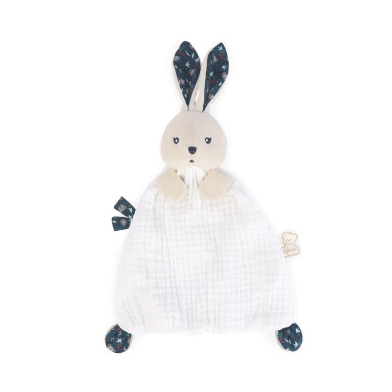 Doudou Lapin Nature, k'doux kaloo blanc — vue 3 sur 3