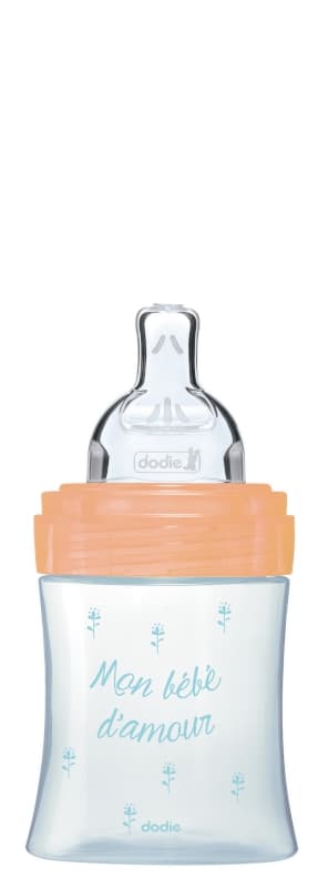 Biberon Sensation+ Anti-colique Verre 150ml Beige Biche 0-6 Mois Tetine Plate D — vue 2 sur 3