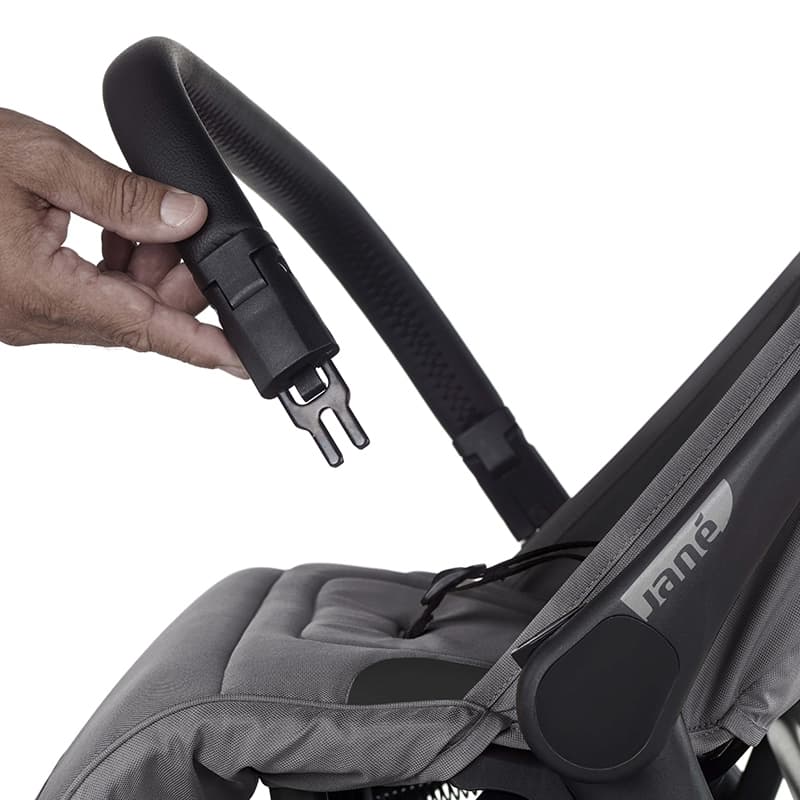 Poussette Compacte Clap, cold black — vue 4 sur 5