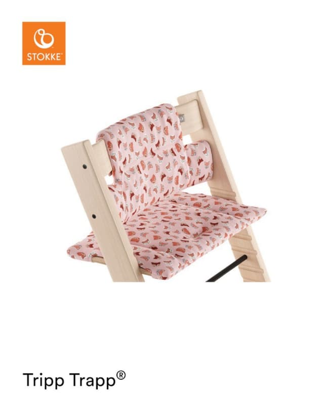 Tripp Trapp Cc Pink Fox Ocs, stokke pink fox