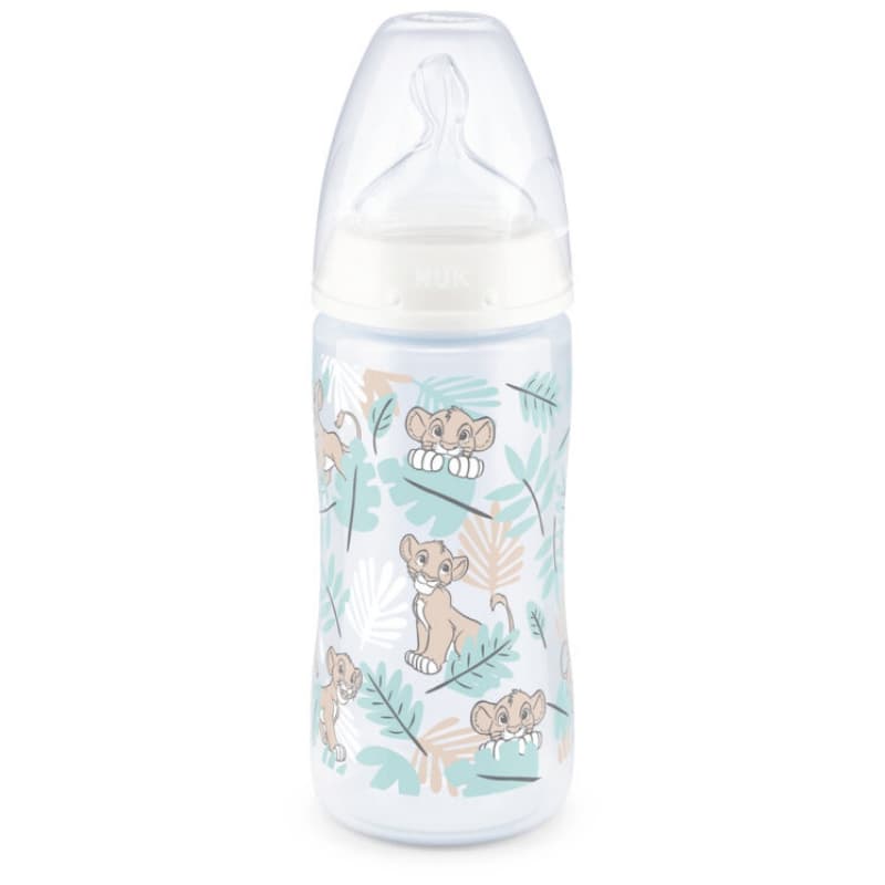 Bib 300ml Silicone, 6-18m roi lion nuk — vue 2 sur 2