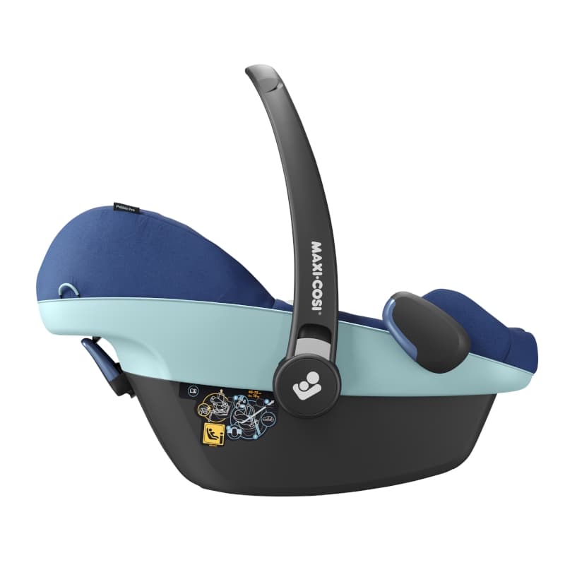 Gr0+ Pebble Pro Essential Blue, maxi-cosi — vue 3 sur 4