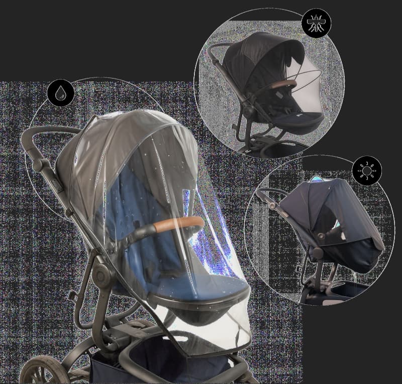 Ezi Stroller Cover 3 In 1, ezimoov 26/07 — vue 1 sur 6