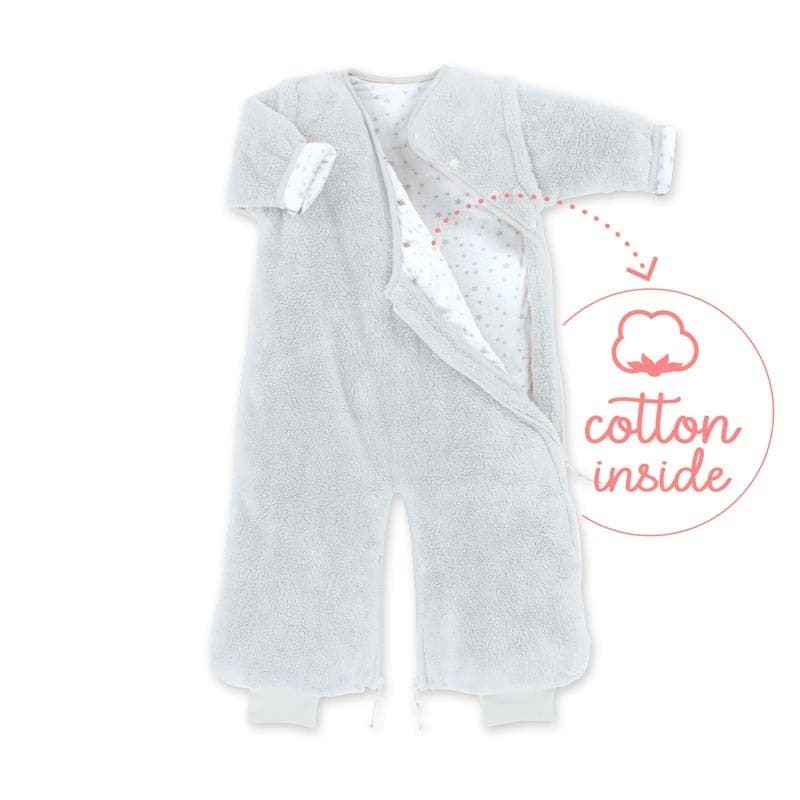 Gigoteuse 3-9 Mois Magic Bag 3-9m Gris Clair Softy + Jersey Tog 2, bemini gris clair plum — vue 2 sur 2