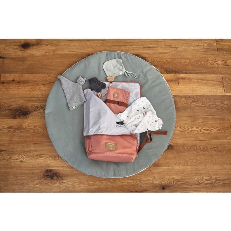 Green Label Sac a Dos Rolltop Cannelle, lässig marron — vue 4 sur 5