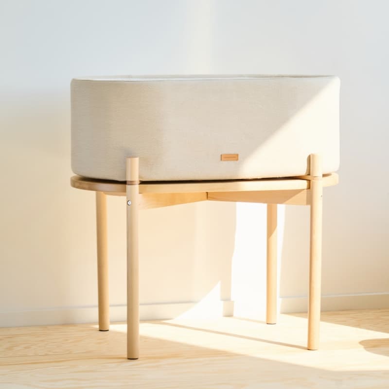 Berceau Linen Beige, beige childhome 25/04 — vue 5 sur 5