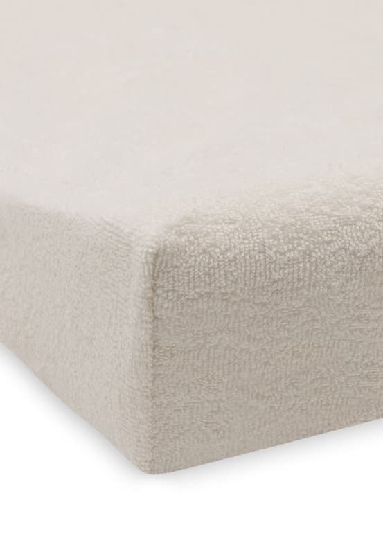 Housse Matelas a Langer Eponge X2, milky coffee ivory 50x70cm basics jollein — vue 2 sur 6