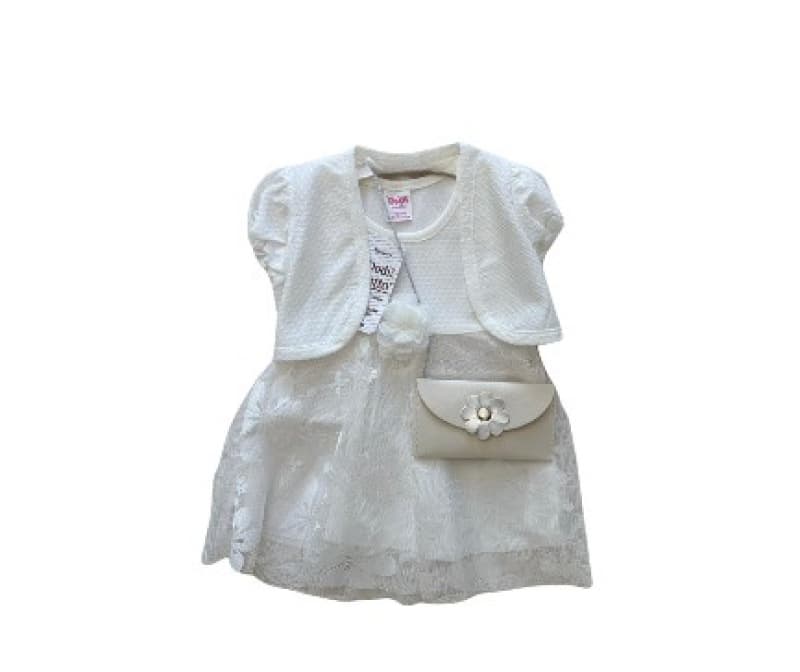 Robe+cape+sac 2m, blanc