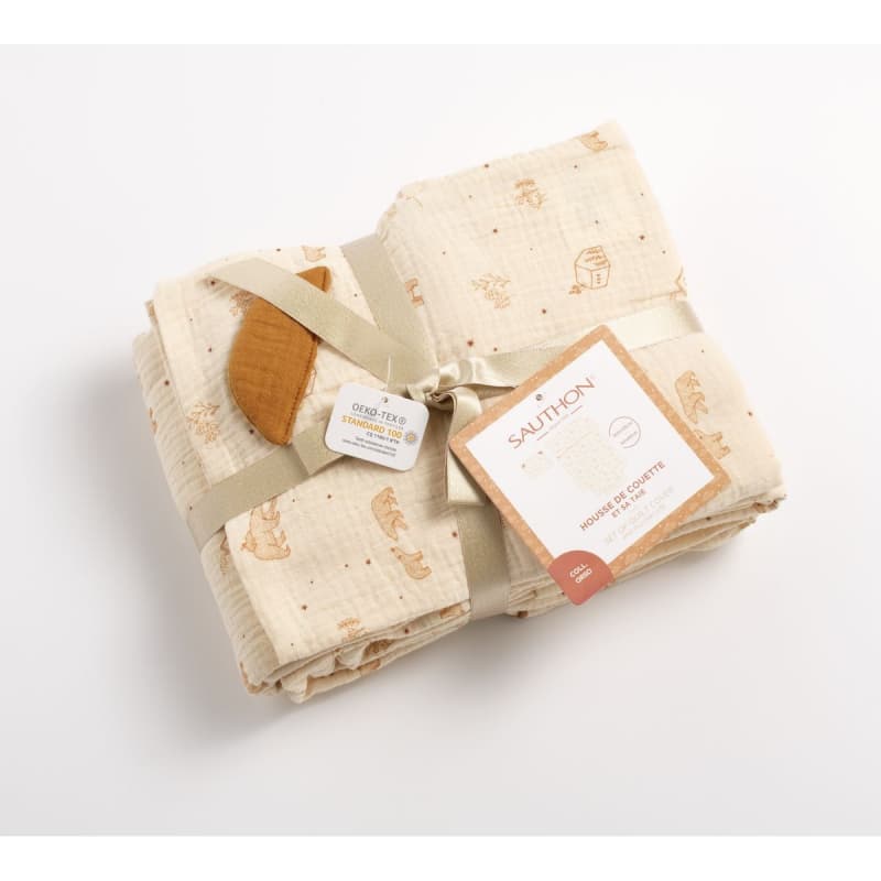 Housse de Couette Plus Taie, orsino deco beige — vue 2 sur 2