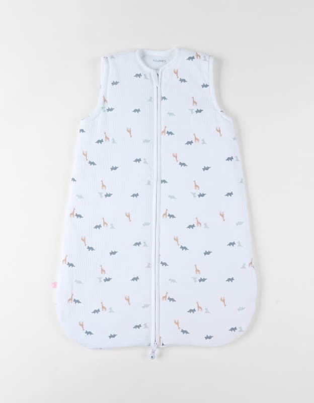 Gigoteuse Jersey Gaufre Ouatine Funny Dino, 70cm mix_match noukie 's permanent — vue 1 sur 4