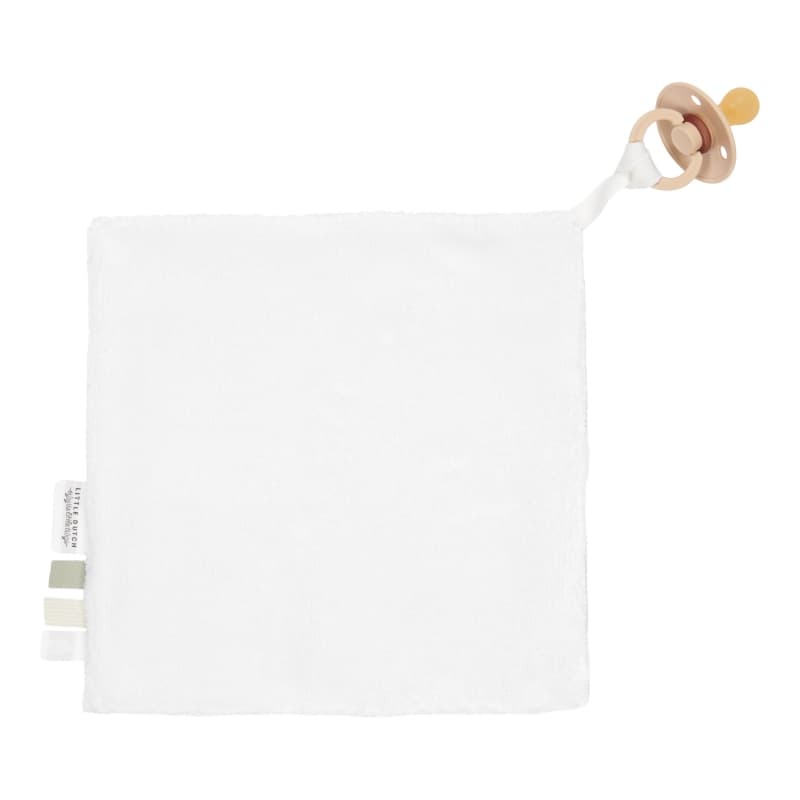 Doudou Attache-tetine Gaze Coton, 0m+ little farm little dutch 05-24 — vue 3 sur 3