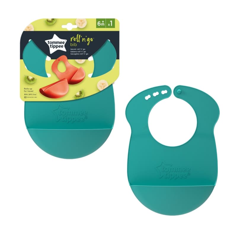 Bavoir Roll & Go, tommee tippee — vue 2 sur 2