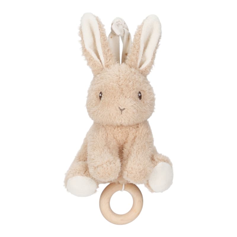 Boite a Musique, blanc beige 0m+ baby bunny little dutch 05-24 — vue 6 sur 9