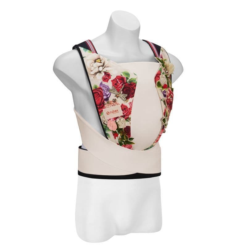 Porte-bebe Yema Tie Spring Blossom Light, platinum 2021 — vue 3 sur 3