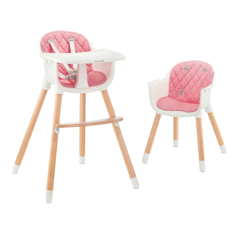 Chaise Haute Sienna Pink Kinderkraft