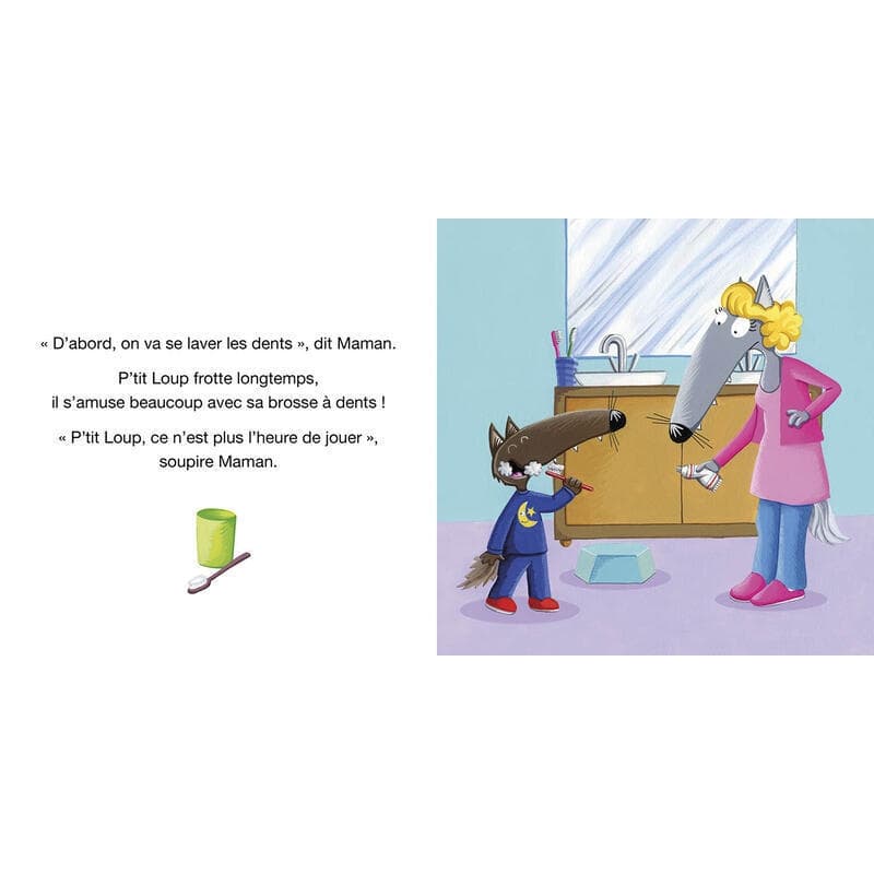 P'tit Loup Ne Veut Pas Dormir, naiss auzou 09-24 — vue 1 sur 2