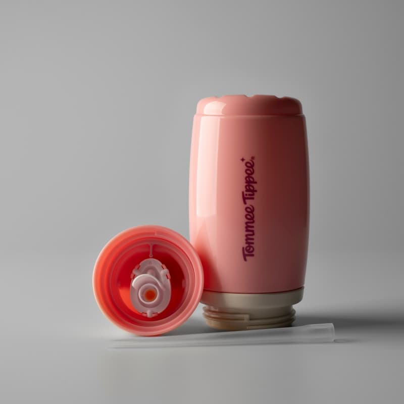 Tasse Active Straw Isotherme, rose tomme tippee 25/01 — vue 8 sur 8