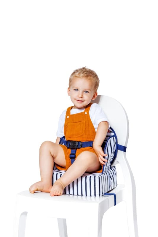 Rehausseur Easy Up Raye Bleu, babytolove bleu — vue 2 sur 4