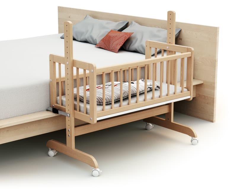 Berceau Cododo Evoltuif, hetre verni 40x80cm essentiel taille unique at4 — vue 1 sur 5