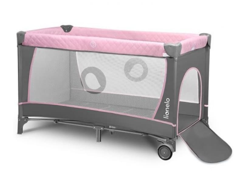 Lit Parapluie Bebe Flower Flamingo — vue 3 sur 3
