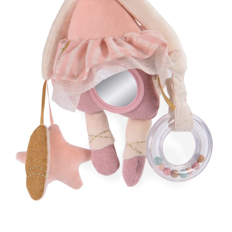 Souris d'Activites a Suspendre la Petite Ecole de Danse, la petite école de danse moulin roty rose/crème 0x0x34 p-e-a-h 2024 — vue 3 sur 5
