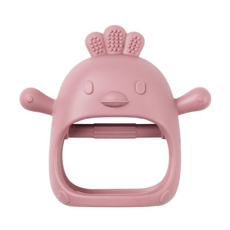 Silicone Moufle de Dentition, rose nattou 25/03