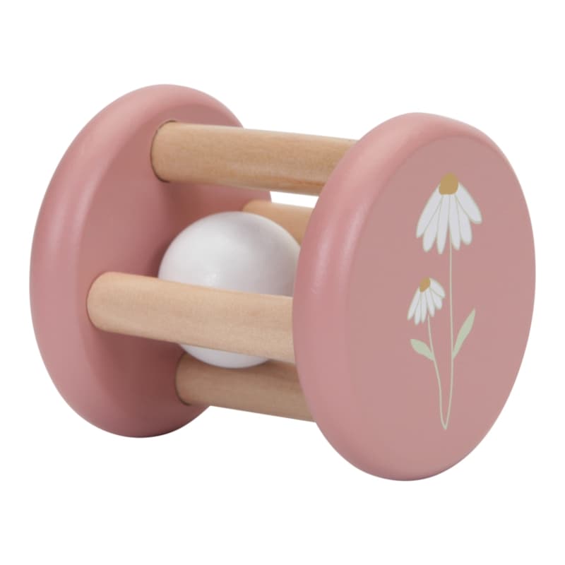 Ld Hochet Roulant en Bois - Flowers, little dutch 2021 — vue 2 sur 3