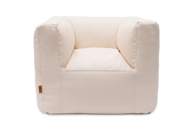 Fauteuil Pouf Enfant, naturel twill e-24 — vue 1 sur 4