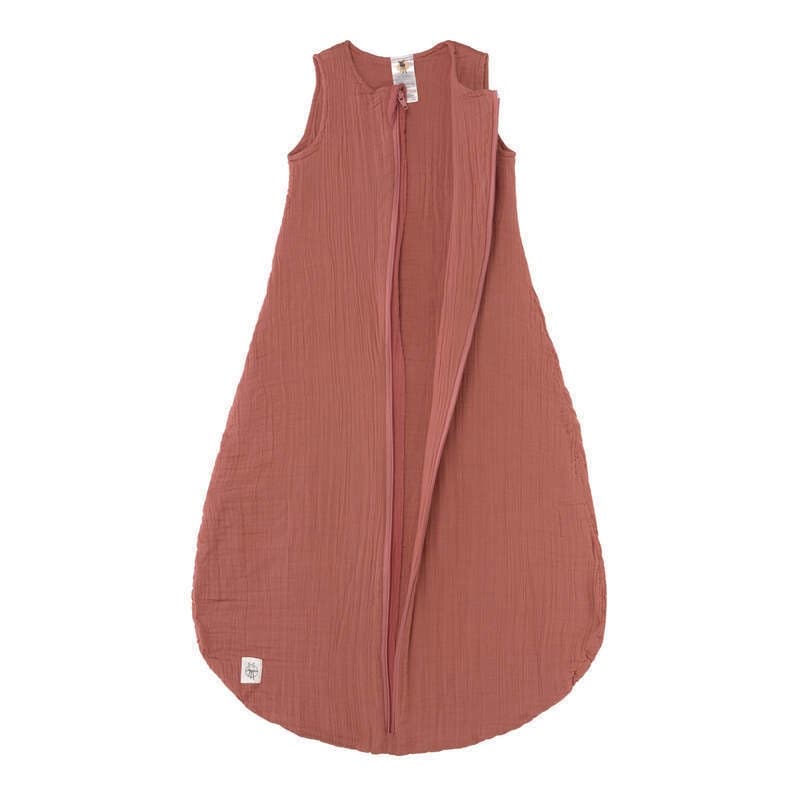 Gigoteuse en Mousseline Gots Bois de Rose, 50/56, 0-2 Mois, Edition Toute Saiso, lässig rose — vue 4 sur 5