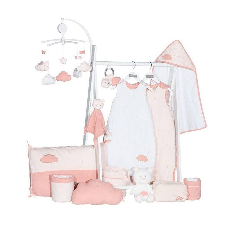 Mobile Musical Rose Lily Poudree, lily poudree sauthon baby deco rose poudre - rose — vue 2 sur 2