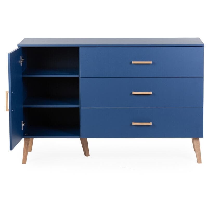 Bold Blue - Lit Evolutif, blue 70x140cm childhome — vue 5 sur 5