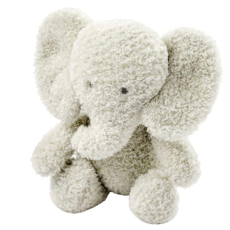 Peluche Bebe, elephant 24cm teddy bouclette nattou 25/07 — vue 1 sur 6