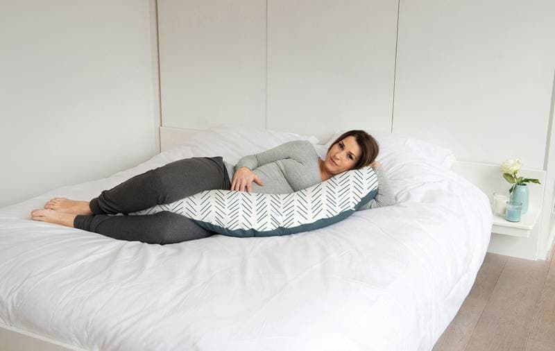 Coussin de Maternite Doomoo, ethnic petrol — vue 3 sur 3