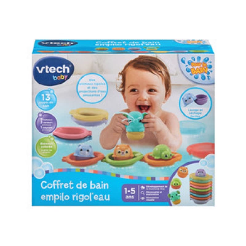 Coffret de Bain Empilo Rigol'eau, vtech — vue 2 sur 5
