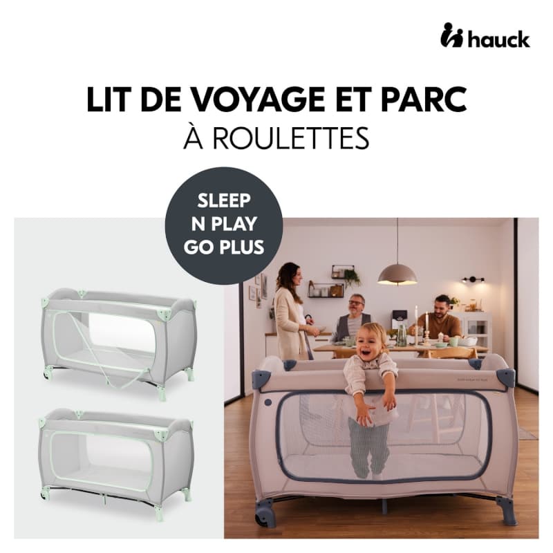 Sleep N Play Go Plus Dusty-mint, lit parapluie - p-24 e-24 — vue 2 sur 5