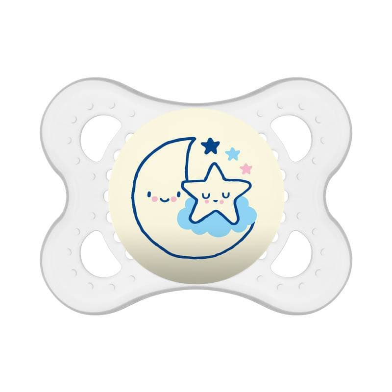 Mam Sucette Nuit - de 0 a 6 Mois - Silicone - Lot, panache 42736 — vue 4 sur 5