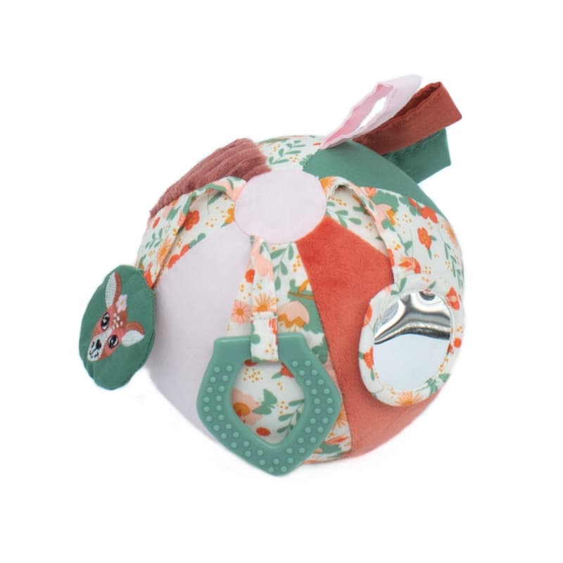 Balle d'Activite Melimelos la Biche, melimelos les deglingos terracotta 14x14x14 — vue 2 sur 5