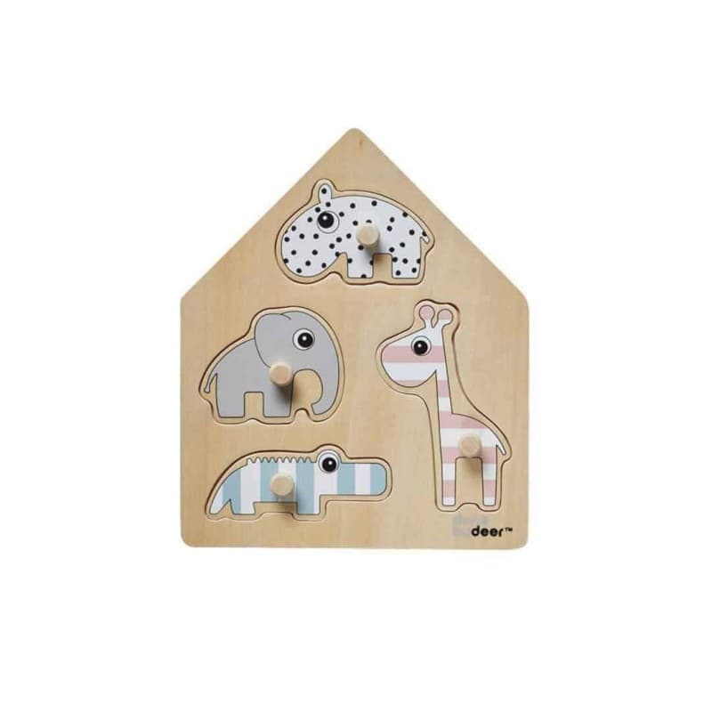 Puzzle Bois Deer Friends, deer friends multi couleur 2018