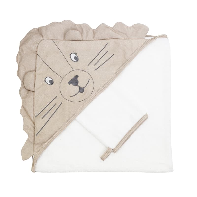 Cape de Bain & Gant, sable caramel 70x70cm tam tam trois kilos sept 24/09